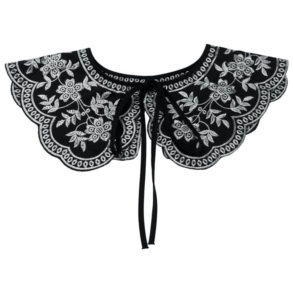 Detachable Fake Collar Neck Ruff Mini Cape False Dickey Collar for Blouse